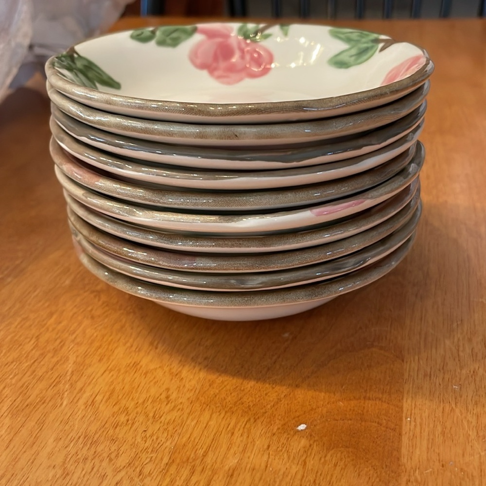 BNWOT Franciscan Desert, Rose mini bowl each